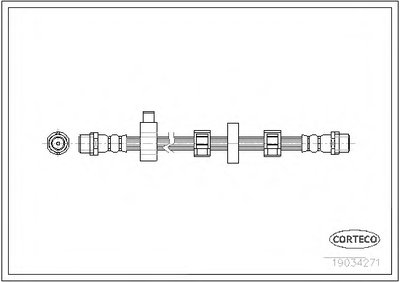 Тормозной шланг CORTECO купить