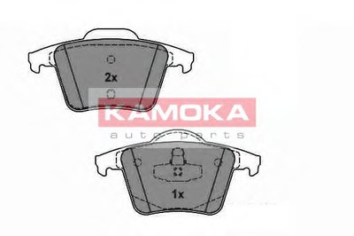 Комплект тормозных колодок, дисковый тормоз KAMOKA KAMOKA купить