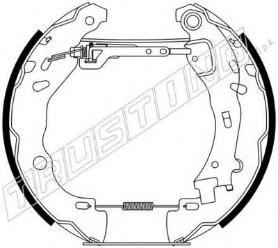 Комплект тормозных колодок FAST KIT TRUSTING купить