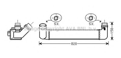 Интеркулер AVA QUALITY COOLING купить