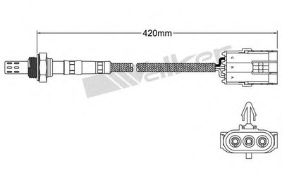 Лямда-зонд WALKER PRODUCTS купить