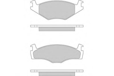 Комплект тормозных колодок, дисковый тормоз E.T.F. купить