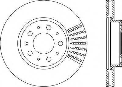 Тормозной диск ADAPTIVE OPEN PARTS купить