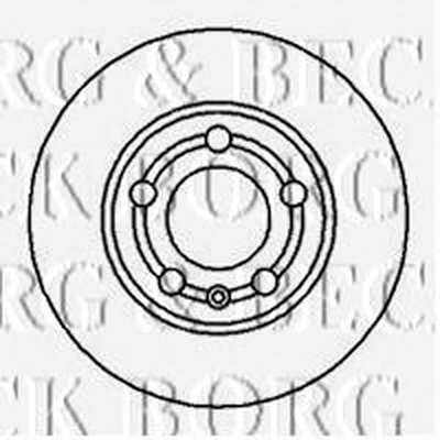 Тормозной диск BORG & BECK купить