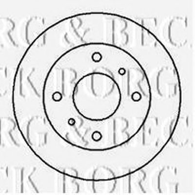 Тормозной диск BORG & BECK купить