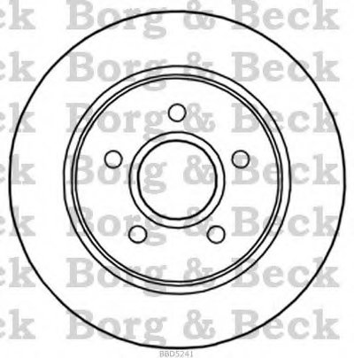 Тормозной диск BORG & BECK купить