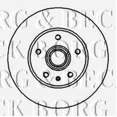 Тормозной диск BORG & BECK купить