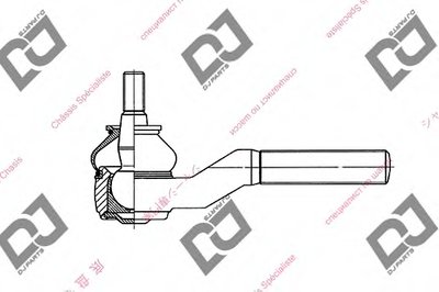 Наконечник поперечной рулевой тяги DJ PARTS купить