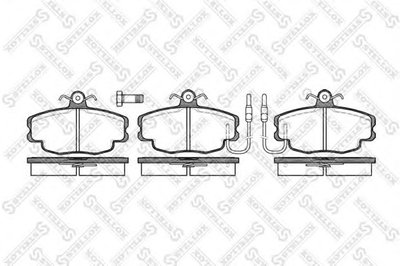 Колодки дисковые п. / Renault Clio 91>/R19 92-96,Peugeot 205/309 1.9GTi <98