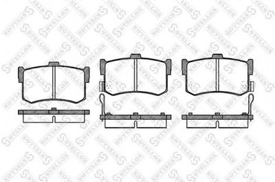 Комплект тормозных колодок, дисковый тормоз STELLOX купить