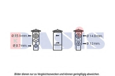 Расширительный клапан, кондиционер AKS DASIS купить