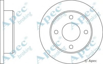 Тормозной диск APEC braking купить