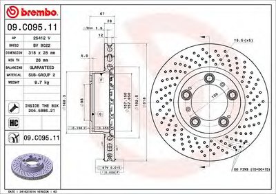 Тормозной диск COATED DISC LINE AP купить