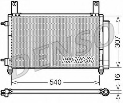 Конденсатор, кондиционер DENSO купить