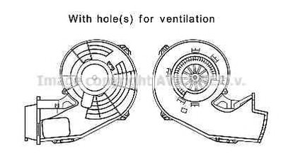 Электродвигатель, вентиляция салона AVA QUALITY COOLING купить