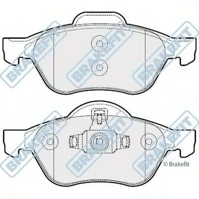 Комплект тормозных колодок, дисковый тормоз Brake Fit APEC braking купить