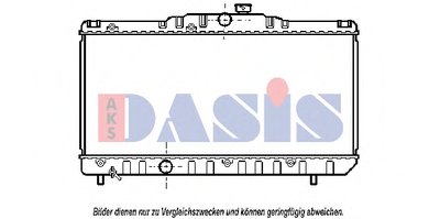 Радиатор, охлаждение двигателя AKS DASIS купить