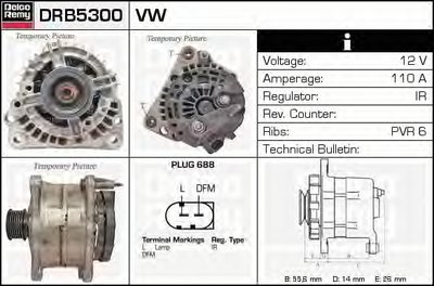 Генератор Remanufactured REMY (Light Duty) DELCO REMY купить