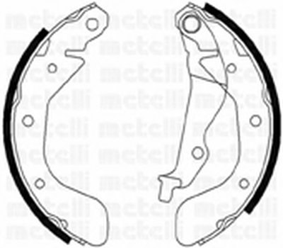 Комплект тормозных колодок METELLI купить