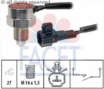 Выключатель, фара заднего хода FACET купить