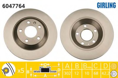 Тормозной диск GIRLING купить