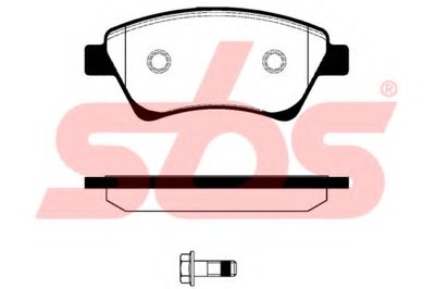 Комплект тормозных колодок, дисковый тормоз sbs купить
