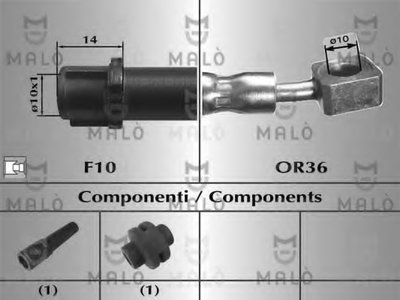 Тормозной шланг MALÒ купить