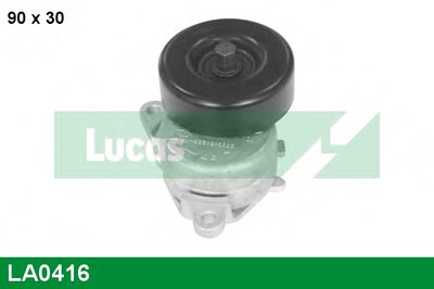 Натяжной ролик, поликлиновой  ремень LUCAS ENGINE DRIVE купить