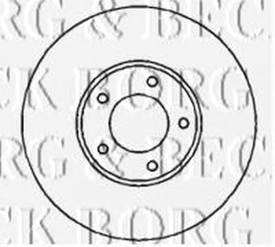 Тормозной диск BORG & BECK купить