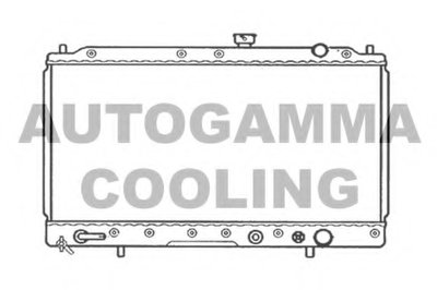 Радиатор, охлаждение двигателя AUTOGAMMA купить