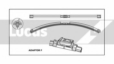 Щетка стеклоочистителя LUCAS ELECTRICAL купить