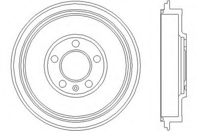 Тормозной барабан HELLA купить
