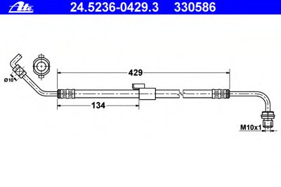 Тормозной шланг ATE купить