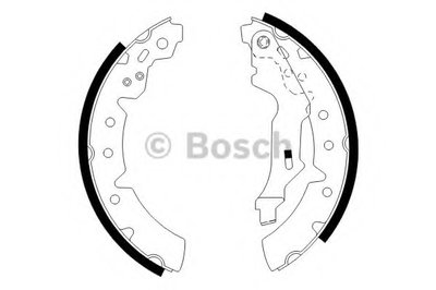 Комплект тормозных колодок BOSCH купить