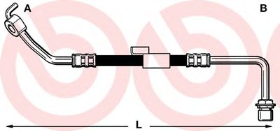 Тормозной шланг BREMBO купить