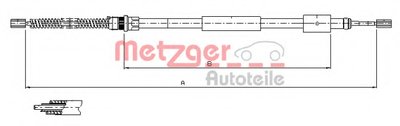 Трос, стояночная тормозная система COFLE METZGER купить