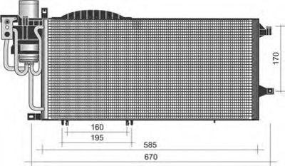 Конденсатор, кондиционер MAGNETI MARELLI купить
