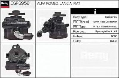 Гидравлический насос, рулевое управление Remanufactured REMY (Multiline) DELCO REMY купить