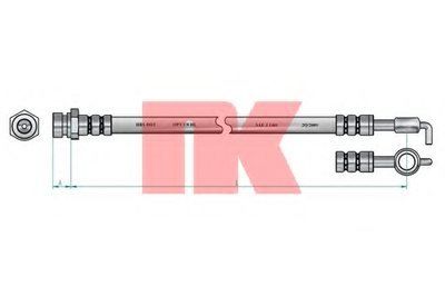 Тормозной шланг NK купить