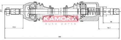 Приводной вал KAMOKA KAMOKA купить