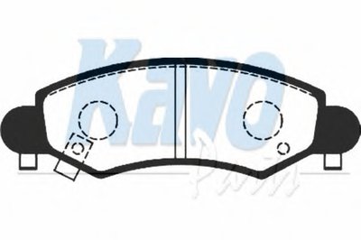 Комплект тормозных колодок, дисковый тормоз MK KASHIYAMA KAVO PARTS купить