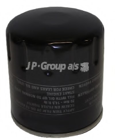 JP GROUP Фильтр масляный SKODA Fabia 1,4 99-; VW Lupo 1,0 98-; SEAT 1,0