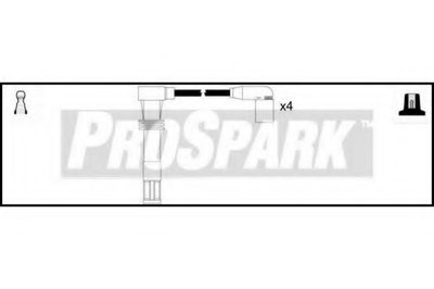 Комплект проводов зажигания ProSpark STANDARD купить