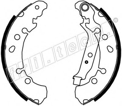 Комплект тормозных колодок REPARATION KIT fri.tech. купить