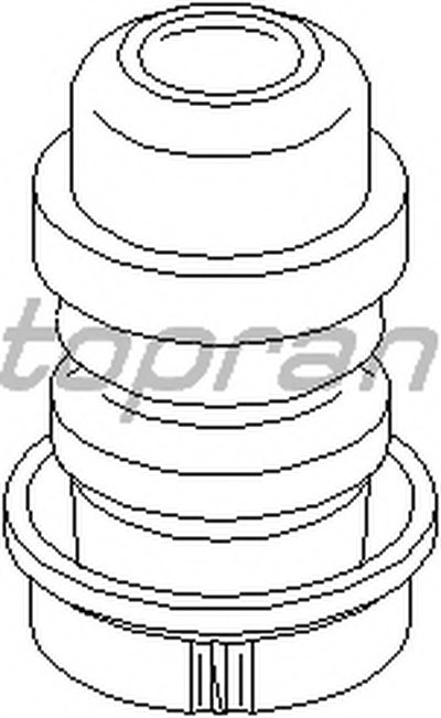 Отбойник амортизатора переднего SKODA Octavia 04-, VW Caddy III 04-, Golf V 03-