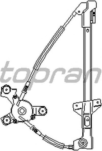 Подъемное устройство для окон TOPRAN купить