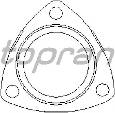 Прокладка, труба выхлопного газа TOPRAN купить