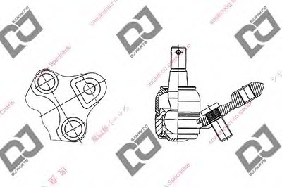 Шаровой шарнир DJ PARTS купить