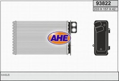 Теплообменник, отопление салона AHE купить