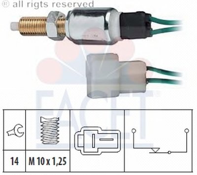 Выключатель фонаря сигнала торможения FACET купить